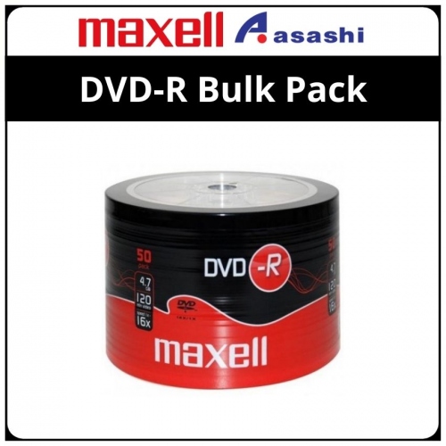 Maxell MX-DVD-R 50pcs Bulk Pack