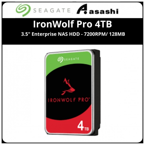 Seagate IronWolf Pro 4TB 3.5