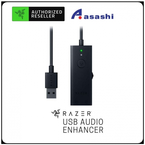 Razer USB Audio Enhancer (USB Recording Enhancer Dongle, Duo Recording Capability) RZ19-02310100-R3M1