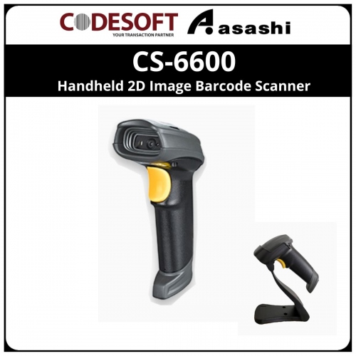 Code Soft CS-6600 Handheld 2D Image Barcode Scanner