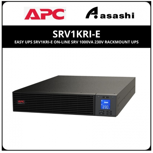 APC Easy UPS SRV1KRI-E On-Line SRV 1000VA 230V Rackmount UPS