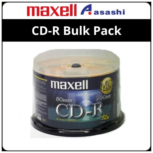 Maxell MX-CDR(50S) 50pcs Bulk Pack