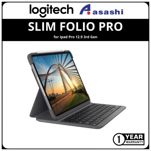 Logitech SLIM FOLIO PRO for Ipad Pro 12.9 3rd Gen