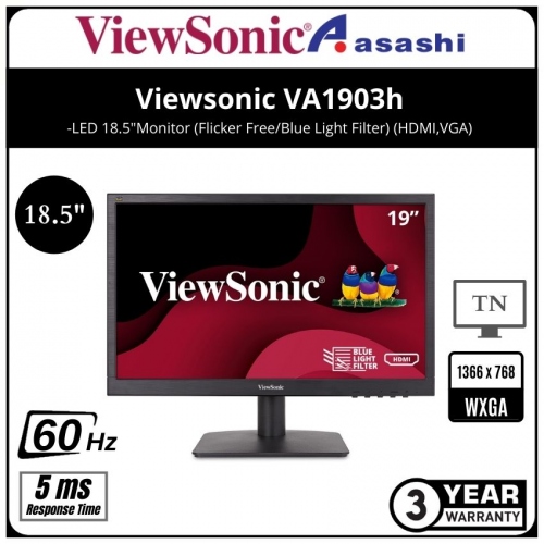 Viewsonic VA1903h-LED 18.5