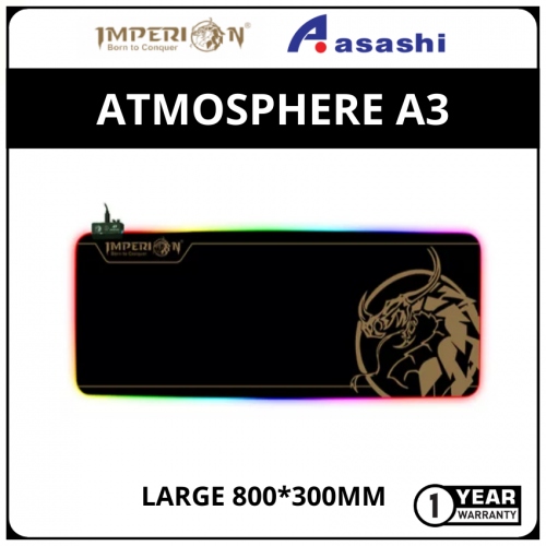 Imperion ATMOSPHERE A3 RGB Gaming Mouse Mat - Large 800*300mm