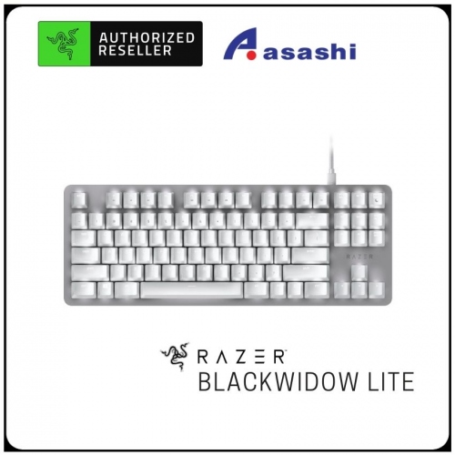 Razer BlackWidow Lite Mercury White - Orange Switch (RZ03-02640700-R3M1)