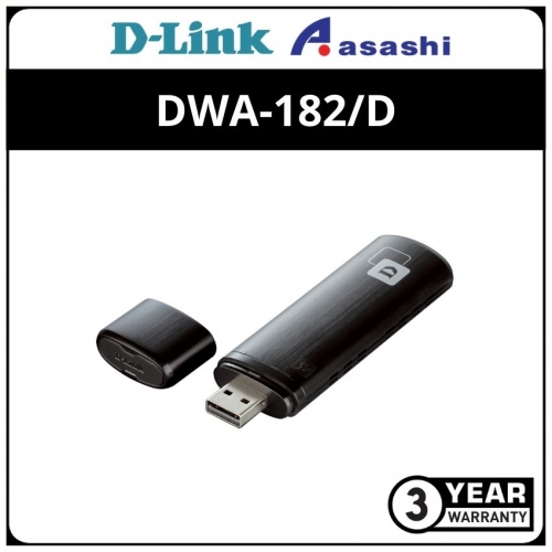 D-Link DWA-182/D Wireless AC1300 MU-MIMO USB Adapter