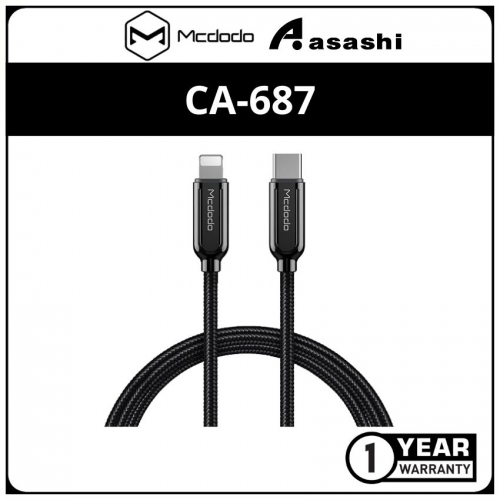 Mcdodo CA-6870 Smart Series PD Type-C to Lightning Quick Charge Cable 1.2M