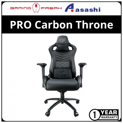 Gaming Freak PRO Carbon Throne Gaming Chair GF-GCPROCT-BC - 1Y
