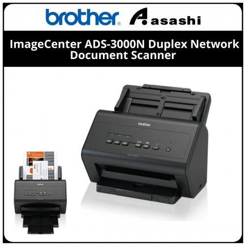 Bother ImageCenter ADS-3000N Duplex Network Document Scanner