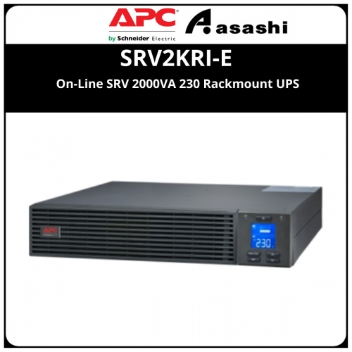 APC Easy UPS SRV2KRI-E On-Line SRV 2000VA 230 Rackmount UPS