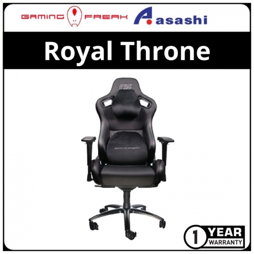 Gaming Freak Royal Throne Gaming Chair GF-GCRT10-BK - 1Y