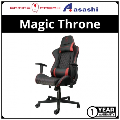 Gaming Freak Magic Throne Gaming Chair - Red (GF-GCMT11-RD) - 1Y