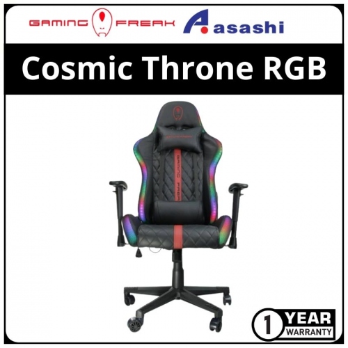 Gaming Freak Cosmic Throne RGB Spectrum Gaming Chair (GF-GCCMT10-BR) - 1Y