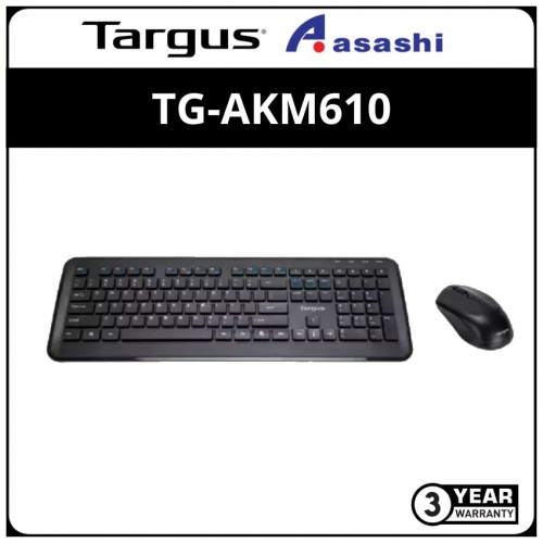 Targus (TG-AKM610-BK) Wireless Keyboard Mouse Combo (1 yrs Manufacturer Warranty)