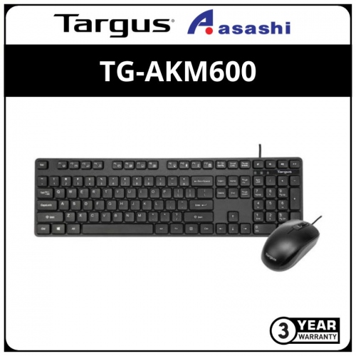Targus (TG-AKM600-BK) Wired Keyboard Mouse Combo (1 yrs Manufacturer Warranty)