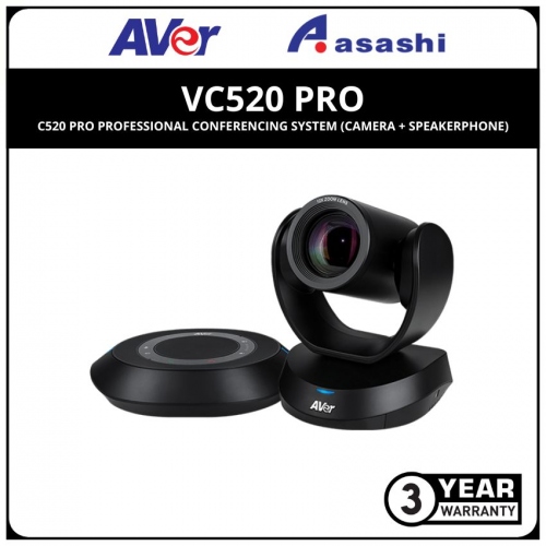 Aver VC520 Pro Professional Conferencing System (Camera + Speakerphone)