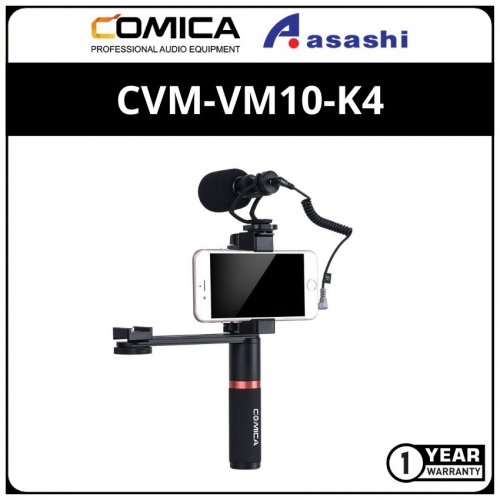 Comica CVM-VM10-K4 Handheld Microphone: Ideal For : Smartphone / Camera