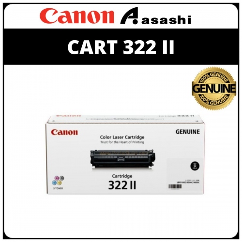 Canon Cart 322II LBP-9100Cdn Black Toner