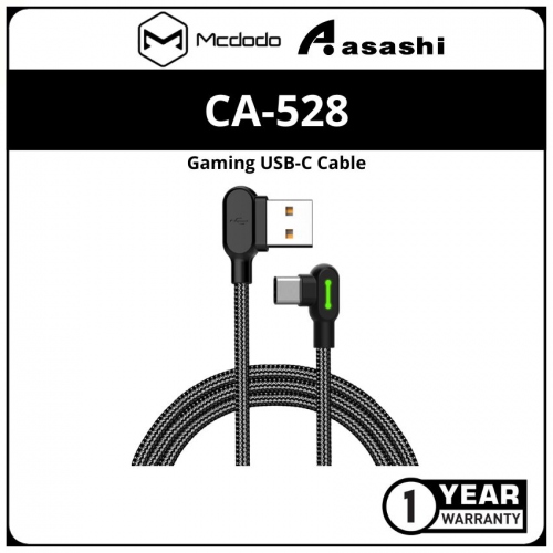 Mcdodo CA-5280 90 Degree USB AM to Type-C Cable - 50CM
