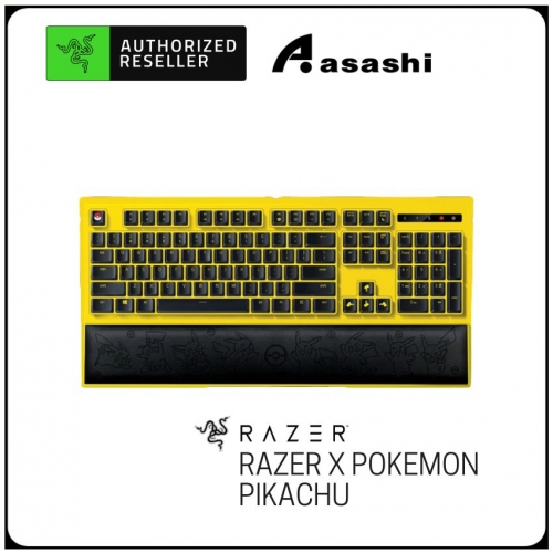 RAZER x Pokemon Pikachu Limited Edition Backlit Keyboard