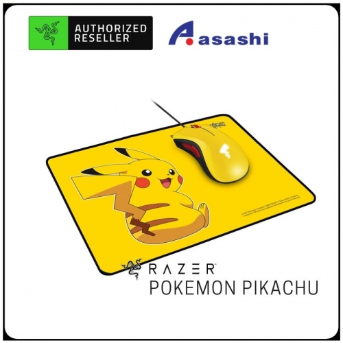 RAZER x Pokemon Pikachu Limited Edition Mouse & Mousepad Bundle