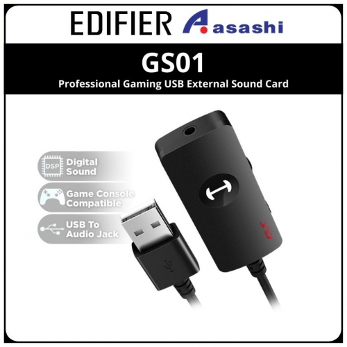 Edifier GS01 Professional Gaming USB External Sound Card