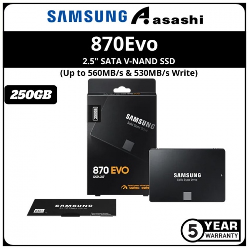 Samsung 870Evo 250GB 2.5