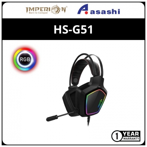 Imperion SILVER SHIELD G51 RGB Professional Gaming Headset
