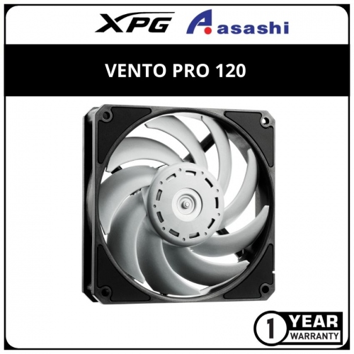 XPG VENTO PRO 120 PWM (2150rpm) High Static Pressure Fan (By NIDEC Gentle Typhoon)