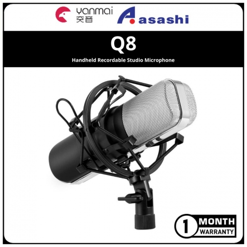 YANMAI Q8 Handheld Recordable Studio Microphone(1mth manufacturer warranty)