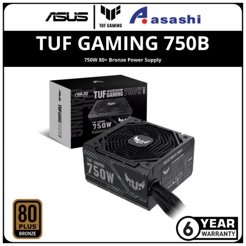 ASUS TUF GAMING 750B 750W 80+ Bronze Power Supply (6 Years Warranty)