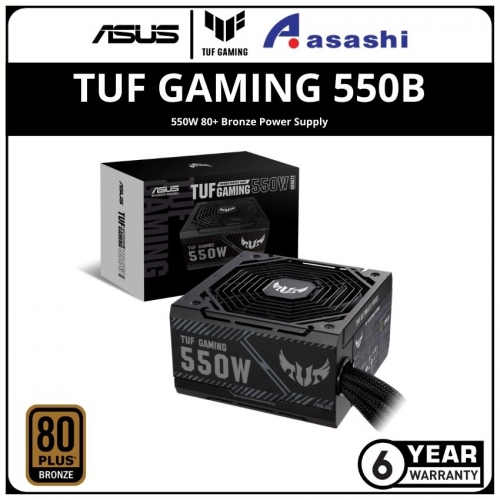 ASUS TUF GAMING 550B 550W 80+ Bronze Power Supply (6 Years Warranty)