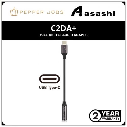 Pepper Jobs C2DA+ USB-C Digital Audio Adapter (2yrs Manufacturer Warranty)