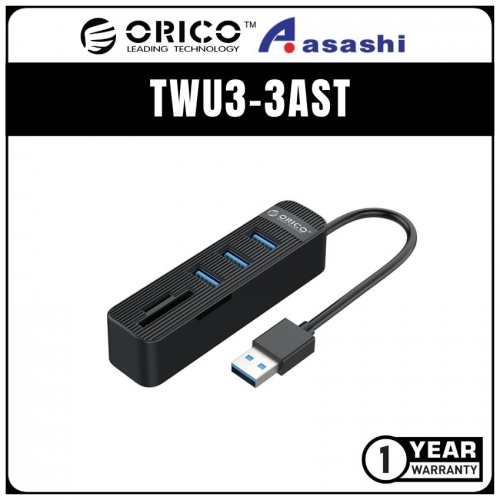 ORICO TWU3‐3AST 3 port USB3.0 Hub & USB3.0 TF/SD Card Reader