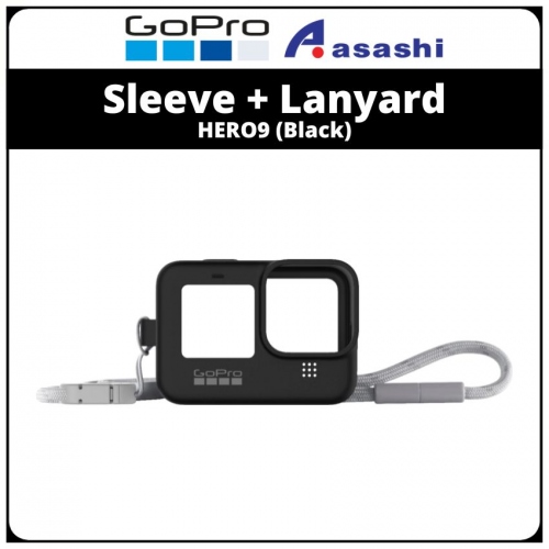 GOPRO Sleeve + Lanyard - Black (Compatible: H9/H10/H11/H12)
