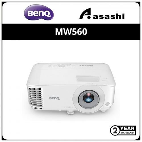 Benq MW560 DLP Business Projector (WXGA 1280 X 800, 20000:1, 4000 ansi lumens)