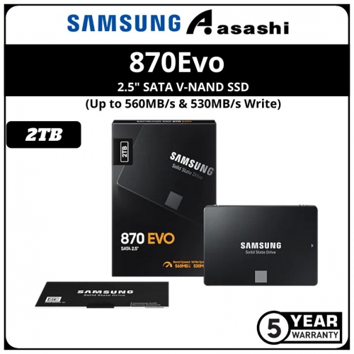 Samsung 870Evo 2TB 2.5