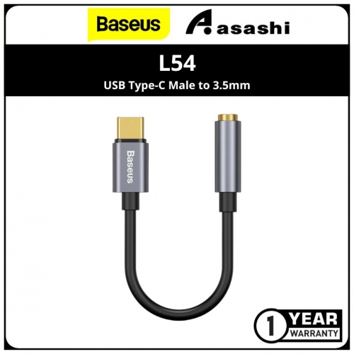 Baseus CATL54-0G Type-C Male to 3.5mm Female Adapter