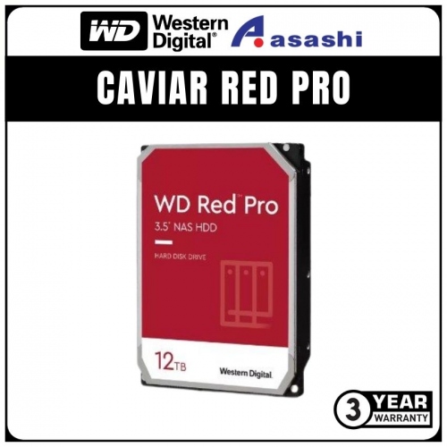 WD 12TB Caviar Red Pro 3.5