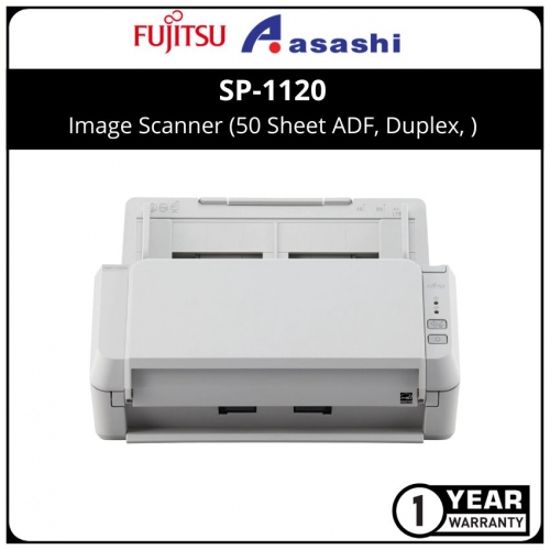 Fujitsu SP-1120 Image Scanner (50 Sheet ADF, Duplex, )