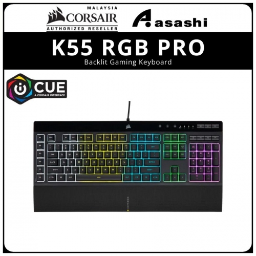 Corsair Gaming K55 RGB PRO Backlit Gaming Keyboard (CH-9226765-NA)
