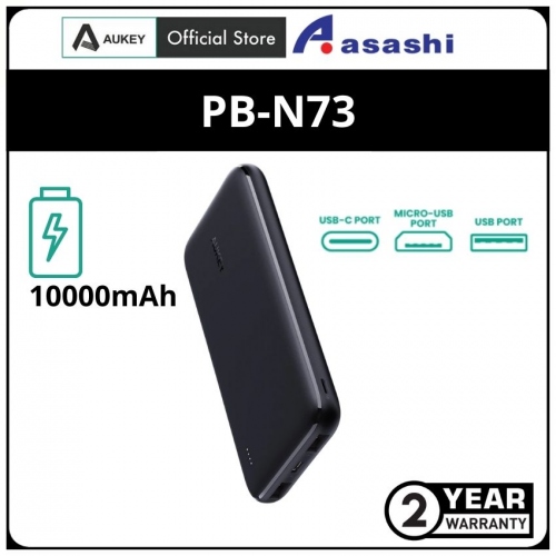 AUKEY PB-N73 Slim Ultra Thin 10000mAh Universal Power Bank