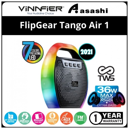 Vinnfier FlipGear Tango Air 1(2021) Bluetooth Portable Speaker - 1Y