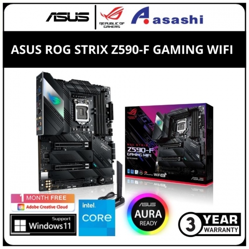 ASUS ROG STRIX Z590-F GAMING WIFI (LGA1200) ATX Motherboard