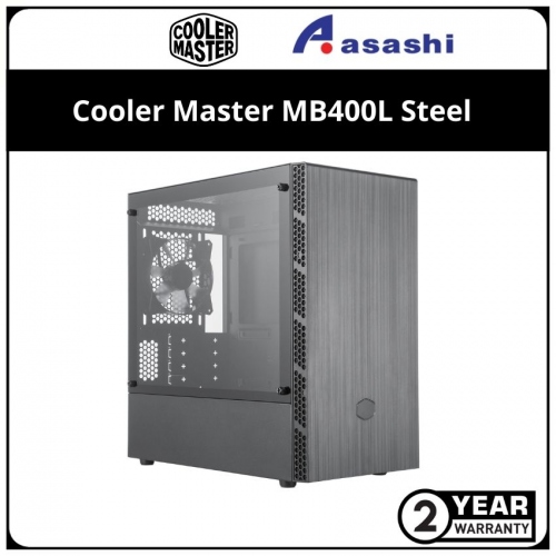 Cooler Master MB400L Steel mATX Casing (1 x Fan)