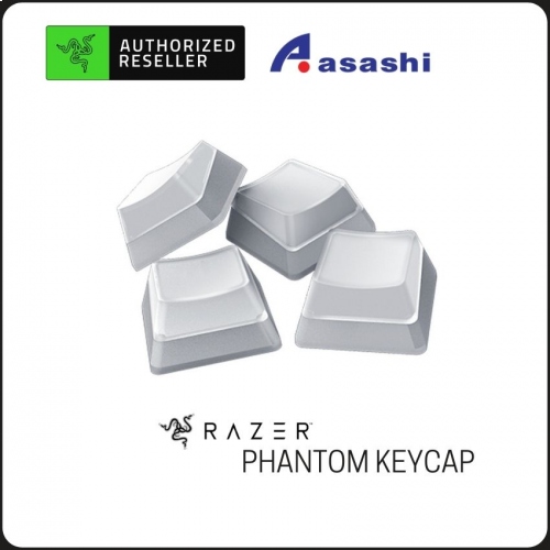 CLEARANCE - Razer Phantom Keycap Upgrade Set - White (RC21-01740200-R3M1)