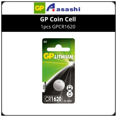 GP Coin Cell 1pcs GPCR1620