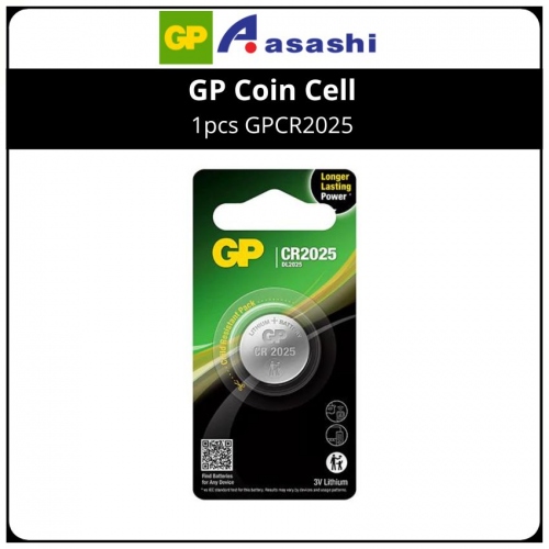 GP Coin Cell 1pcs GPCR2025