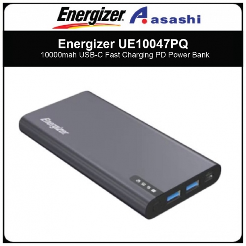 Energizer UE10047PQ 10000mah USB-C Fast Charging PD Power Bank (1 yrs Limited Hardware Warrranty)